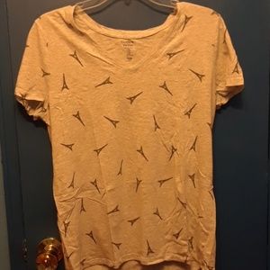 Gap Eiffel Tower Patterned T-shirt